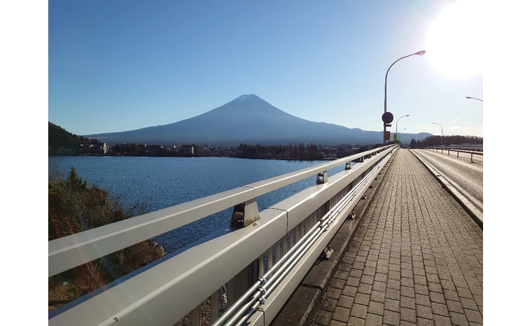 大橋からの富士山