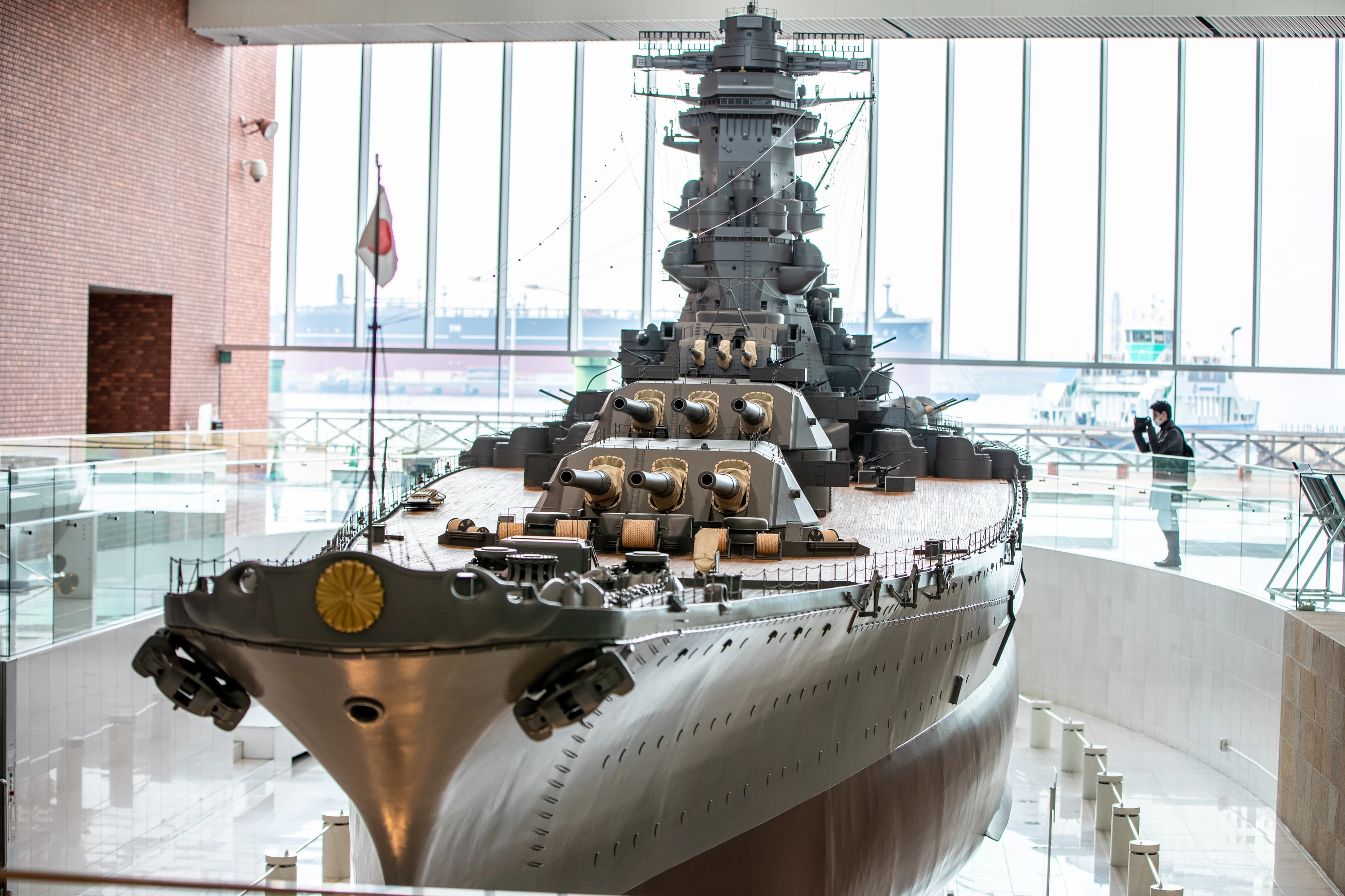 戦艦「大和」の模型
