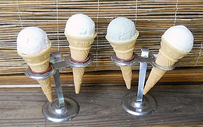 特製アイス（どぶろく・きび・よもぎ・そば・バニラ）各300円