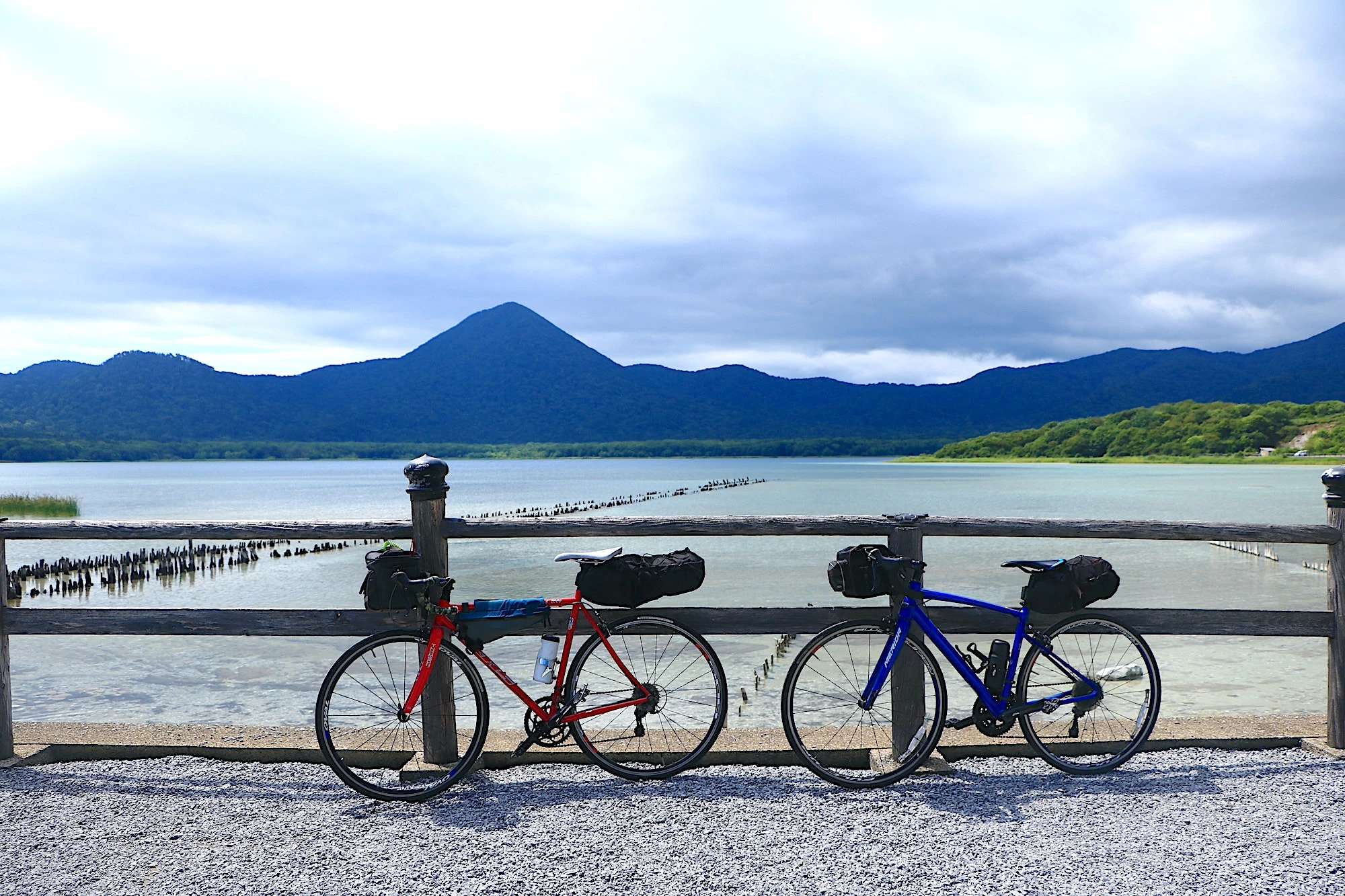 自転車で宇曽利山湖へ