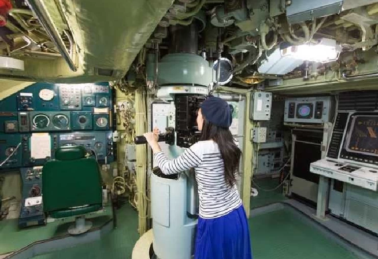潜水艦「あきしお」の潜望鏡