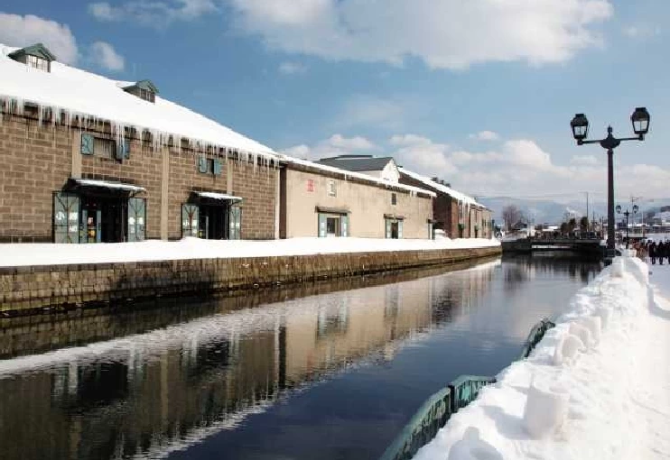 冬の小樽運河（冬）