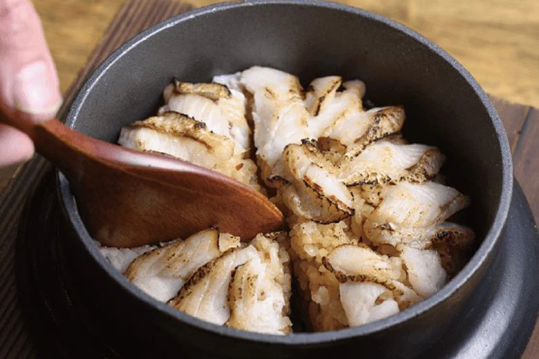 のど黒めし まずはそのまま