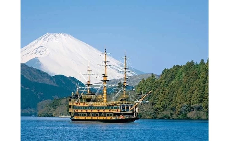 箱根海賊船と富士山
