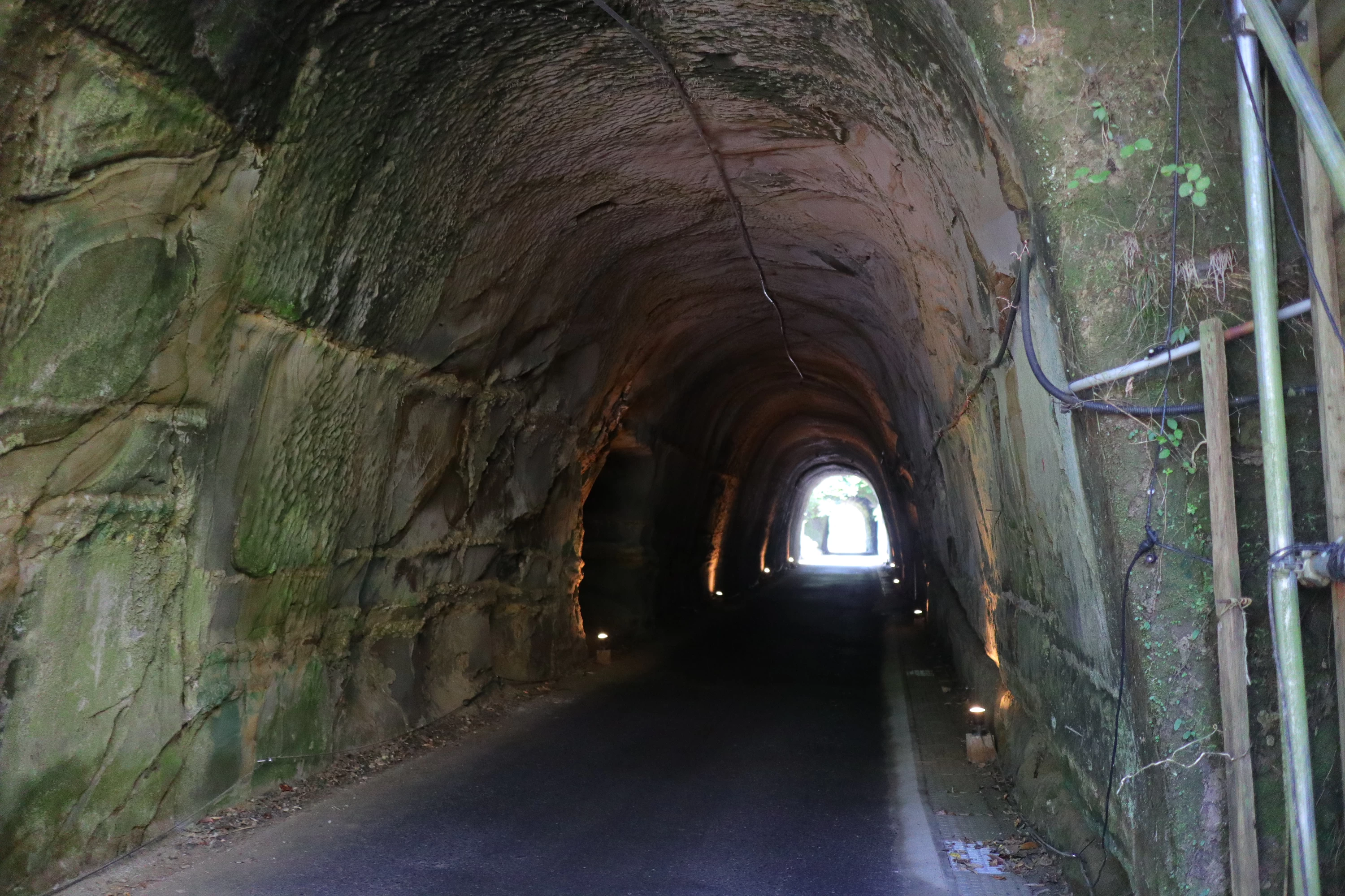「鵜原理想郷」入り口のトンネル