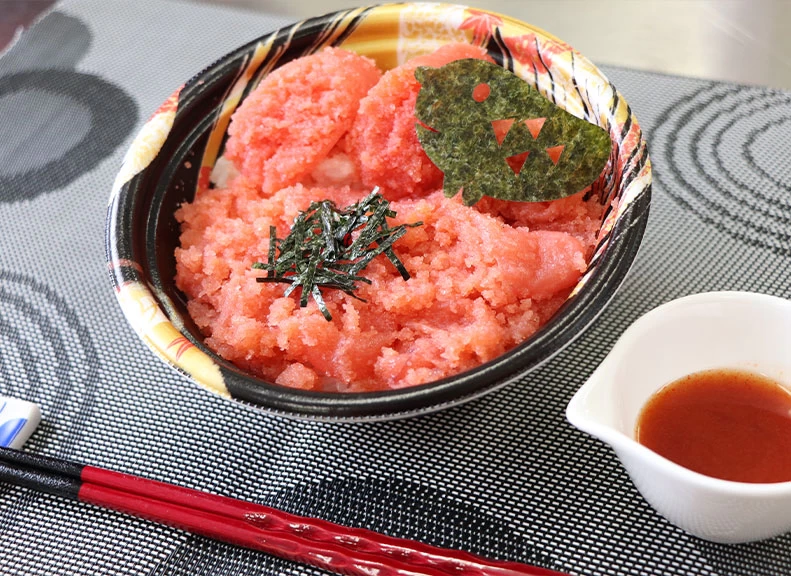 数量限定出来たて「めんたい丼」