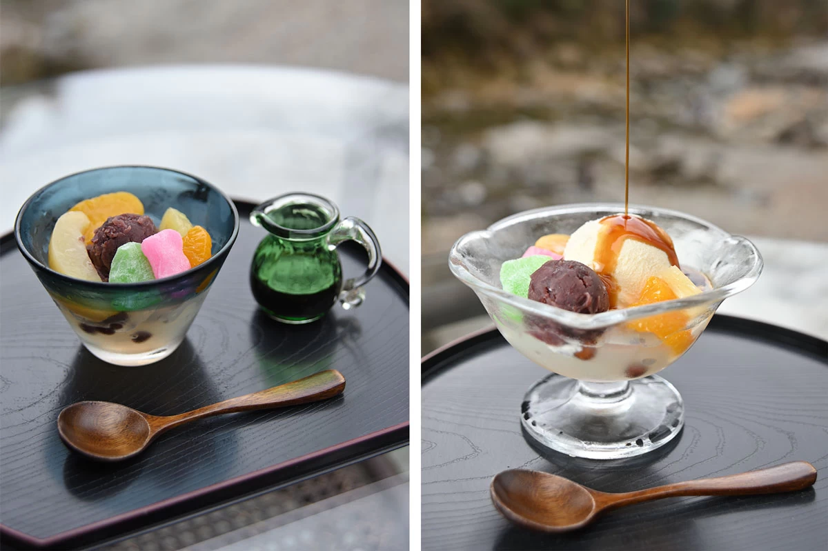 あんみつ・クリームあんみつ