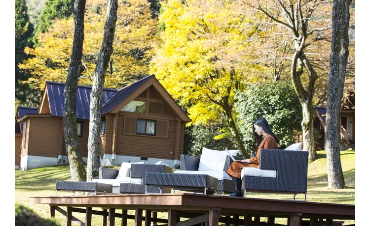 4万坪にわずか15部屋という贅沢な空間