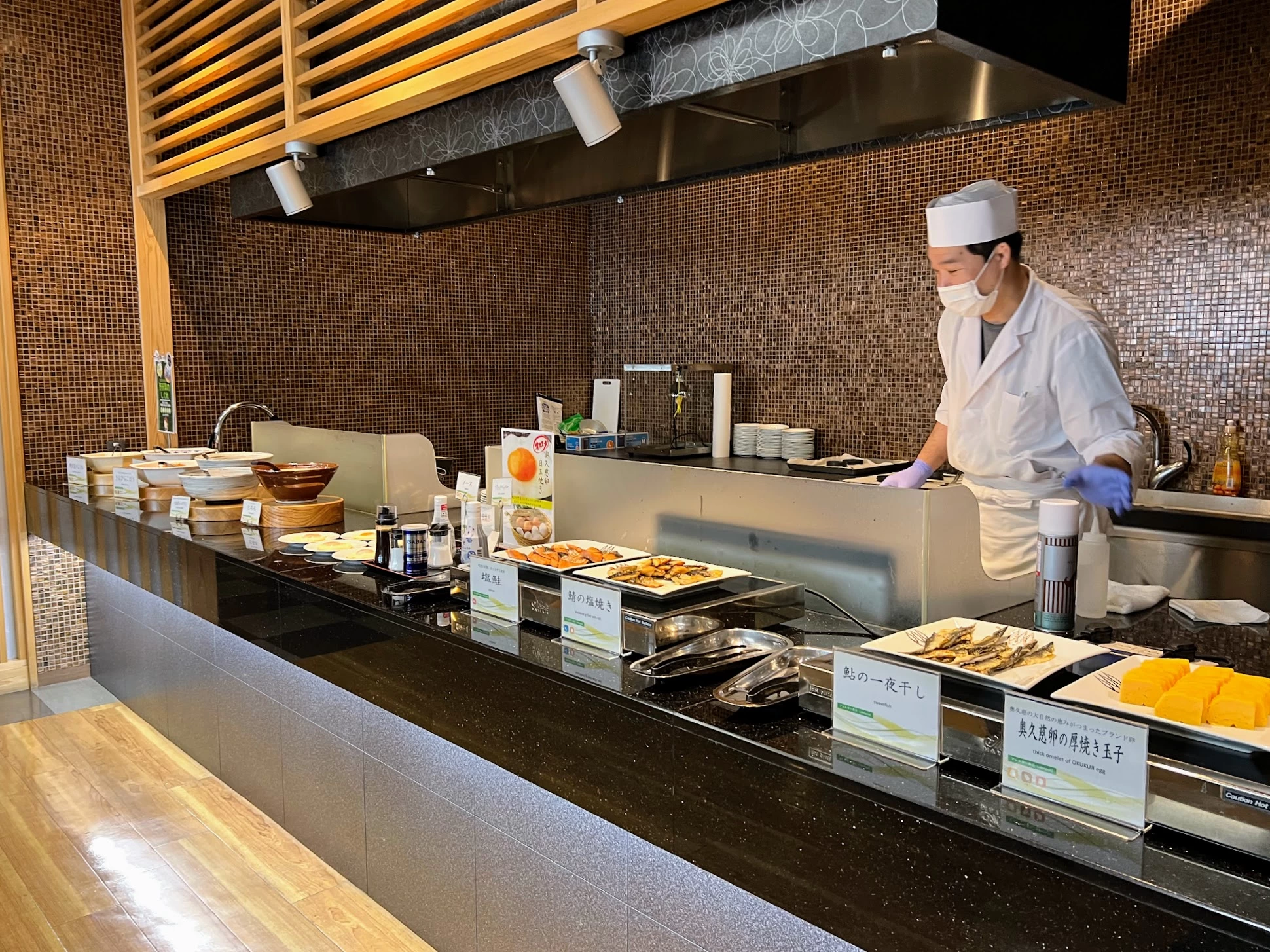 バイキングの様子