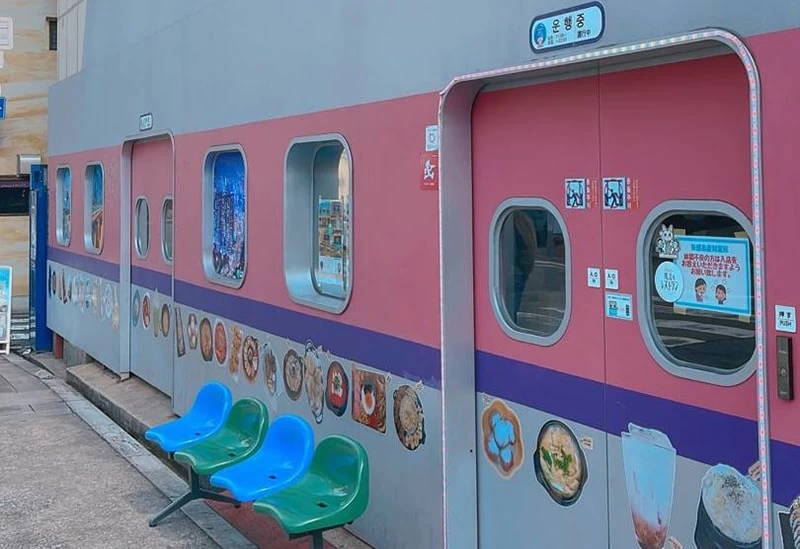 韓国の地下鉄をイメージ