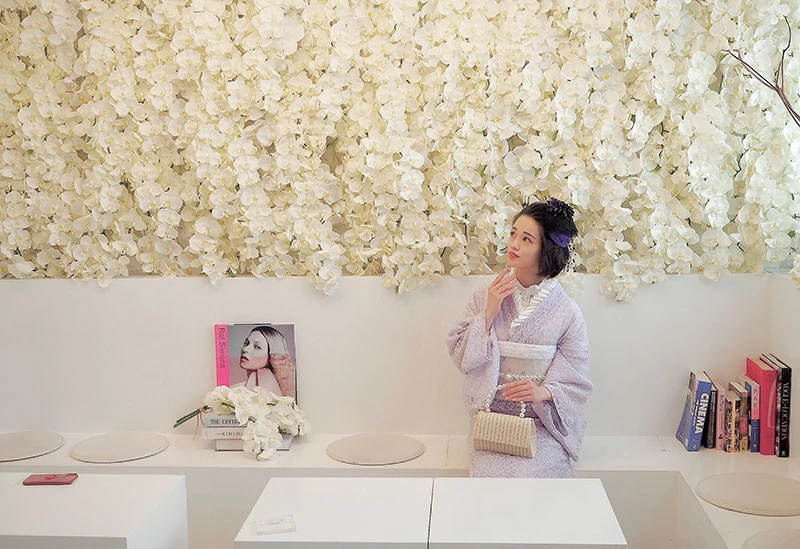 ヘアセットや小物レンタルも