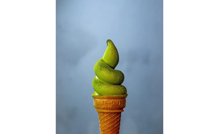 期間＆店舗限定「掛川抹茶ソフトクレープ」