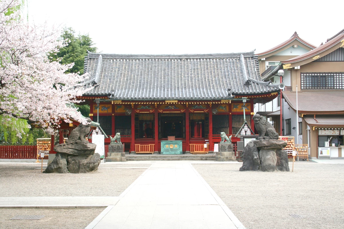 春の浅草神社