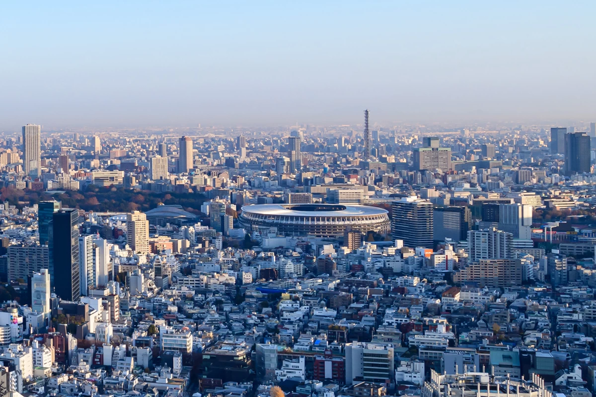渋谷スカイからの景色　©︎渋谷スクランブルスクエア