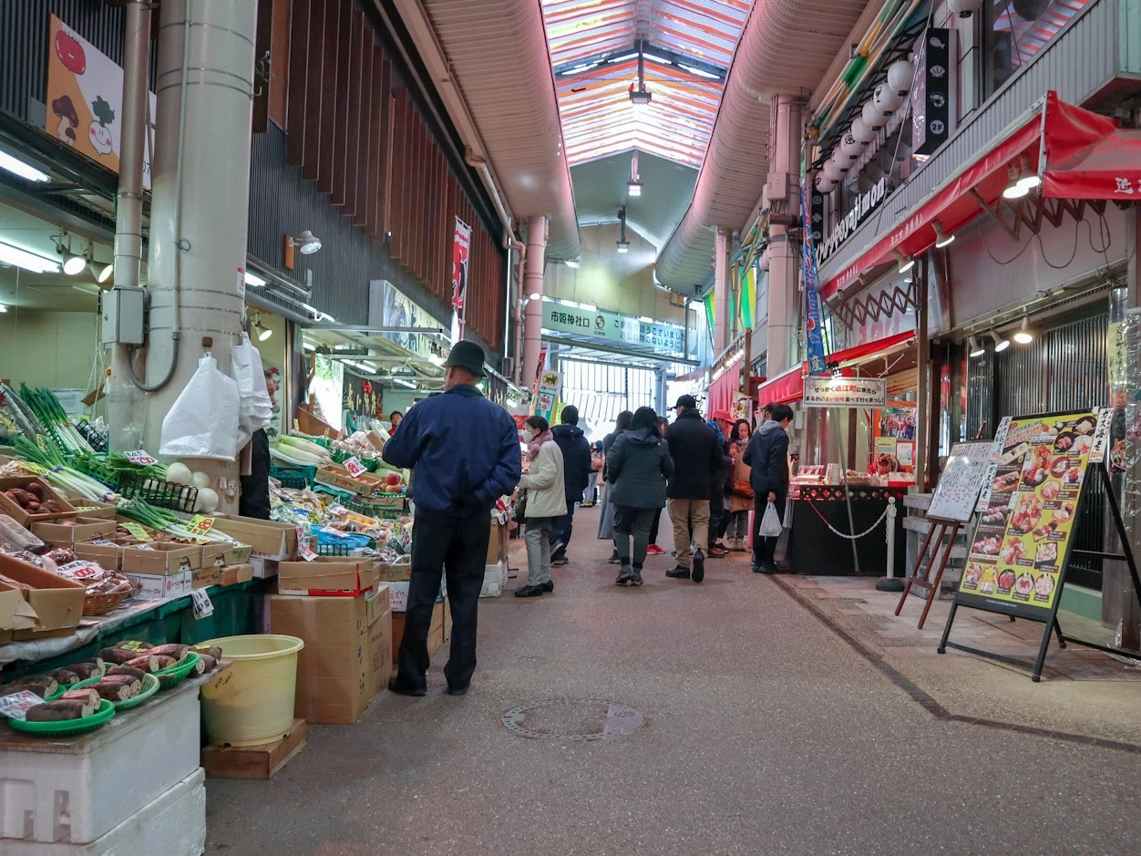 近江町市場の風景