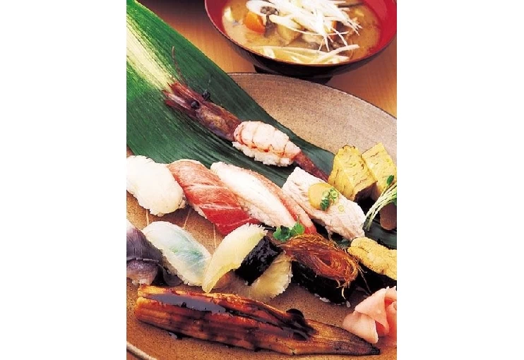 新鮮なネタが魅力のにぎり寿司