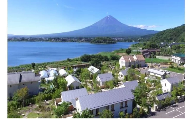 富士山と河口湖