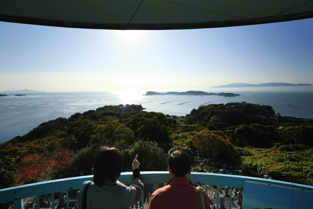 頭島たぬき山展望台