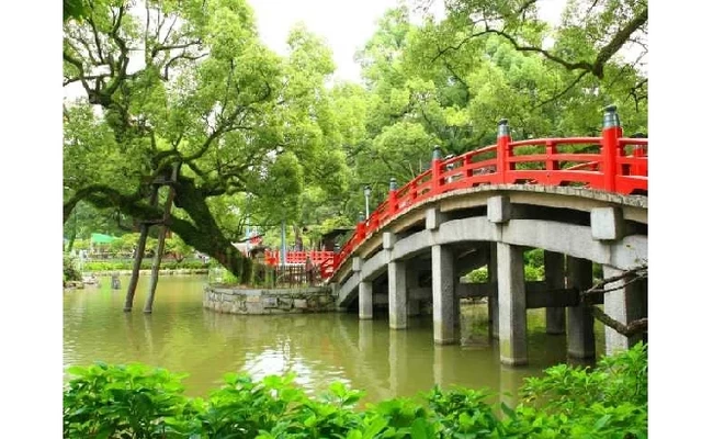 太鼓橋・心字池