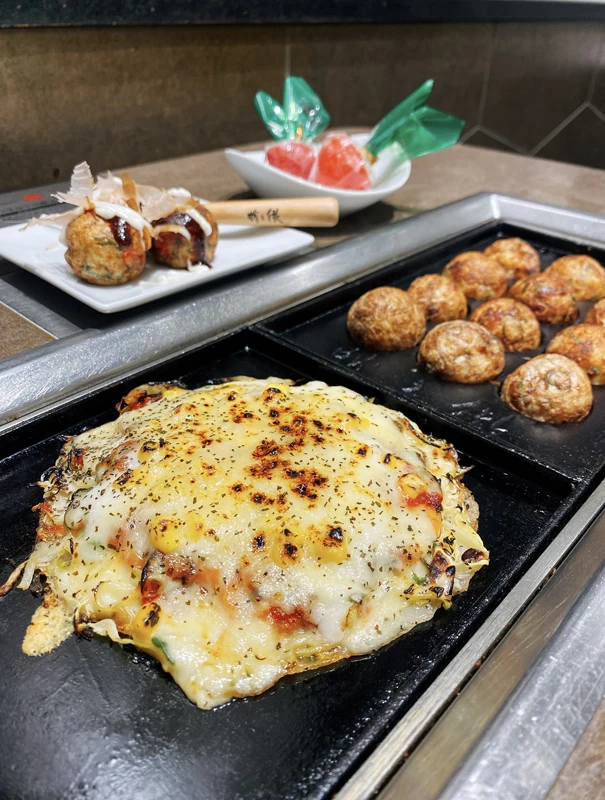 たこ焼き以外のメニューも豊富