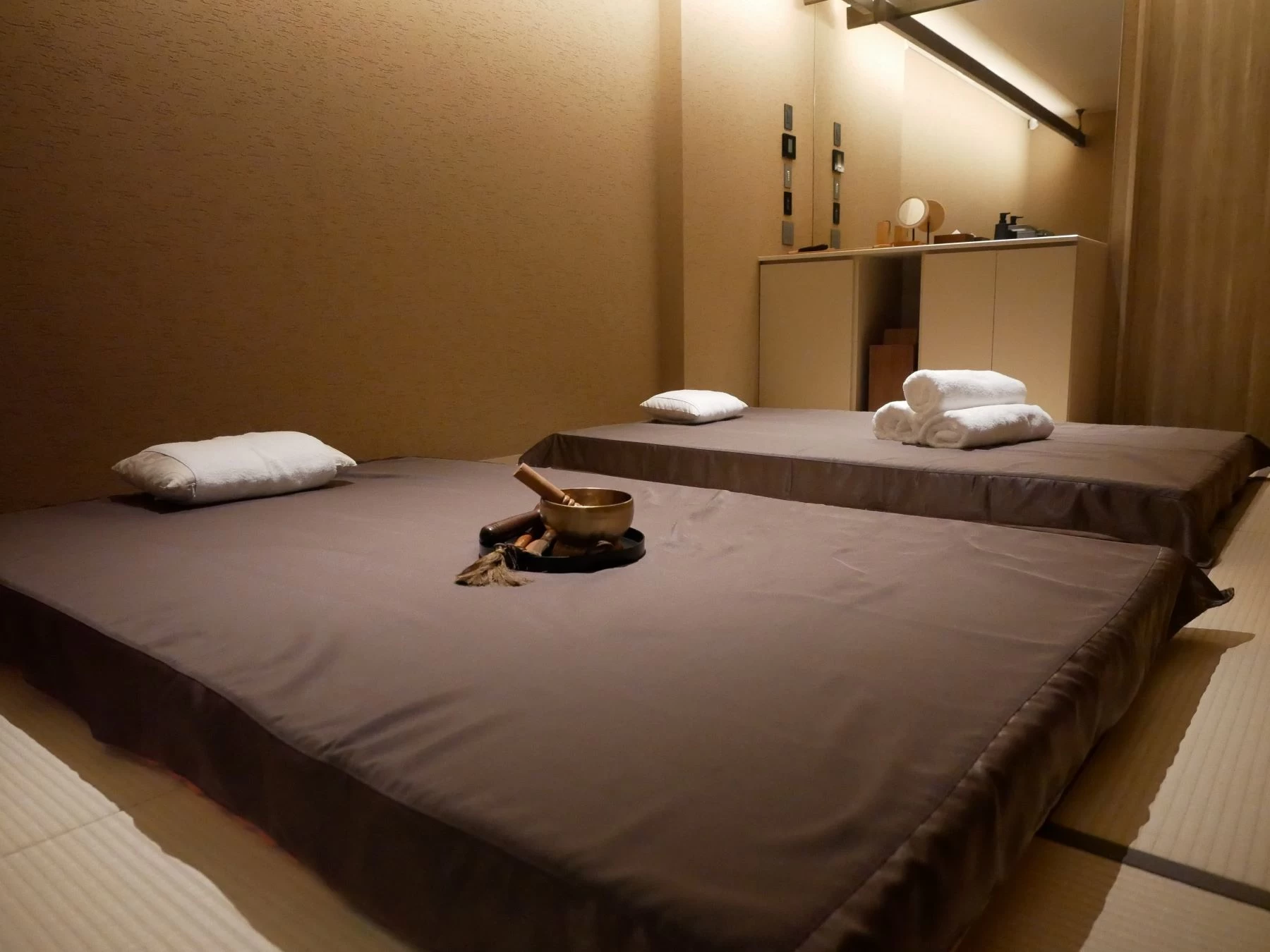 ペアルーム（現地にて撮影）