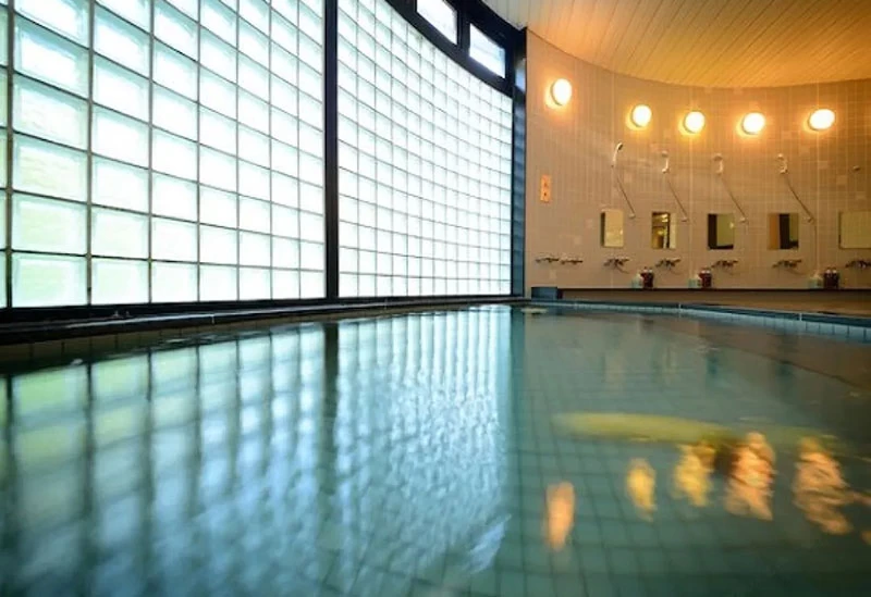 旅の疲れをリフレッシュする大浴場