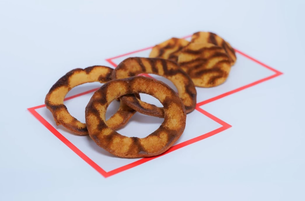 余った生地を利用した「虎（とら）スク」