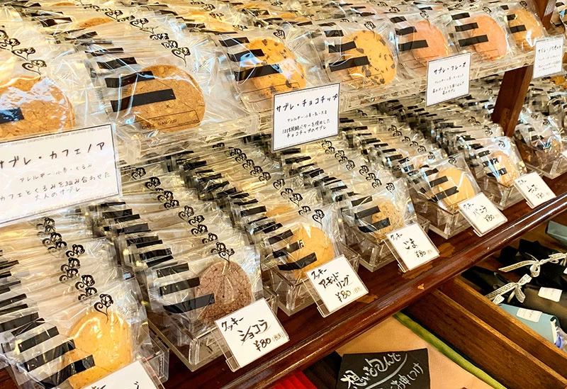 焼き菓子も種類が豊富