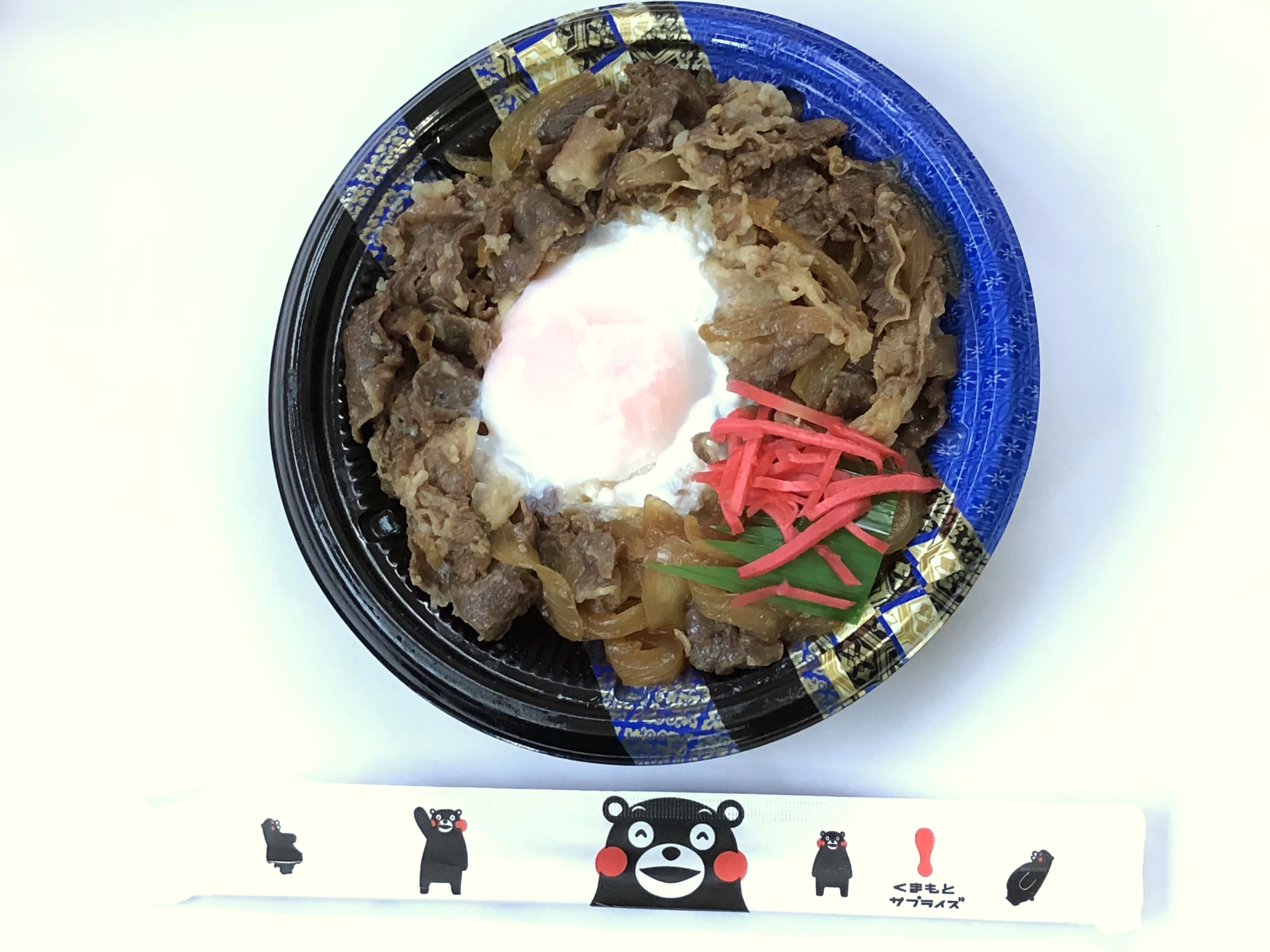 あか牛の牛丼（現地にて撮影）