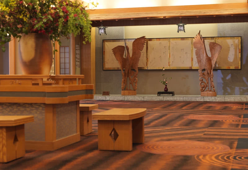 華やかで品格のあるロビー