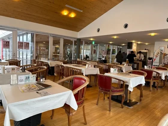 東洋一の海岸線にある男鹿のレストラン