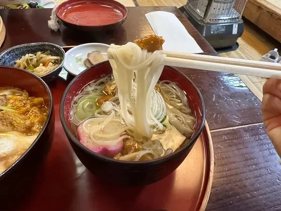 スルスルと食べられる稲庭うどんもおすすめ