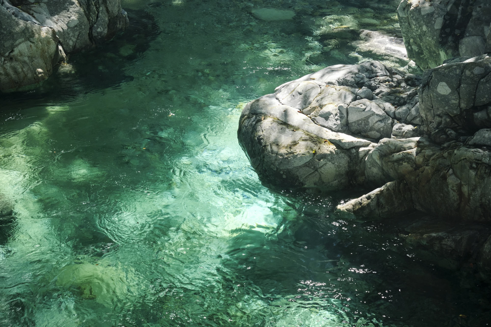 阿寺渓谷の様子②