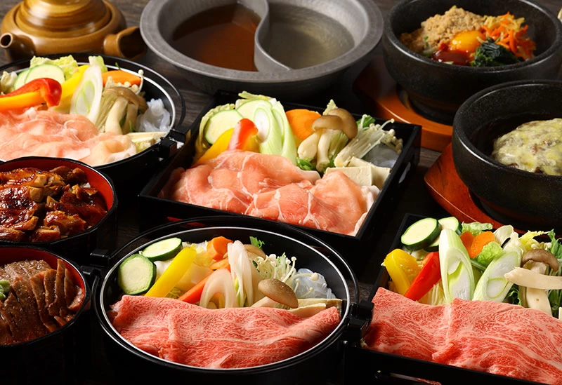 地元産の肉をたっぷり使ったメニューが好評