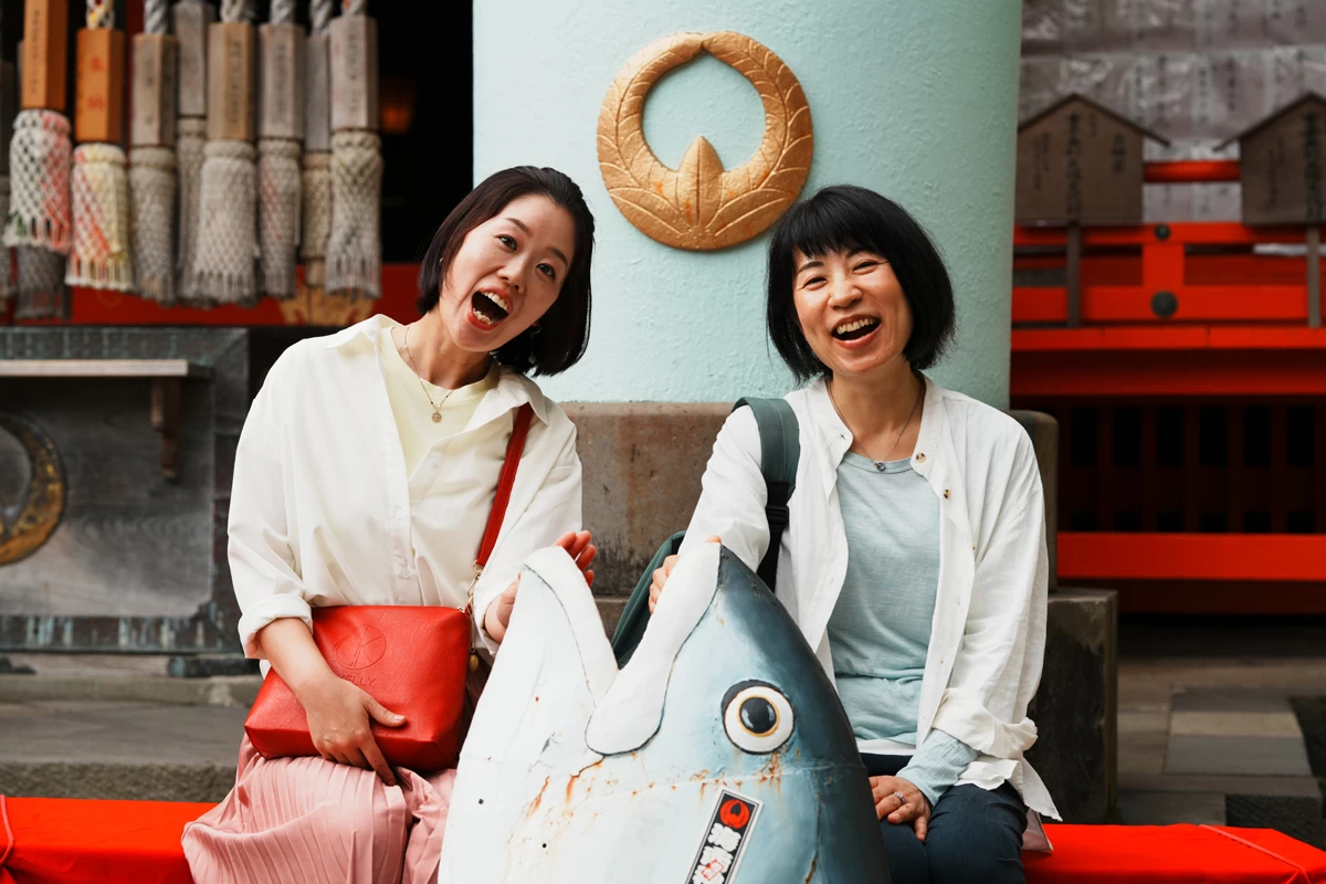 マグロのオブジェ