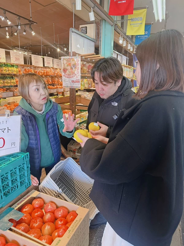地元の人とのやりとりも楽しい