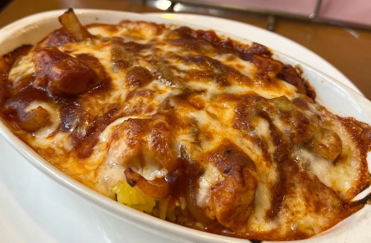 ドリアはエビやチキン、ハンバーグなど各種