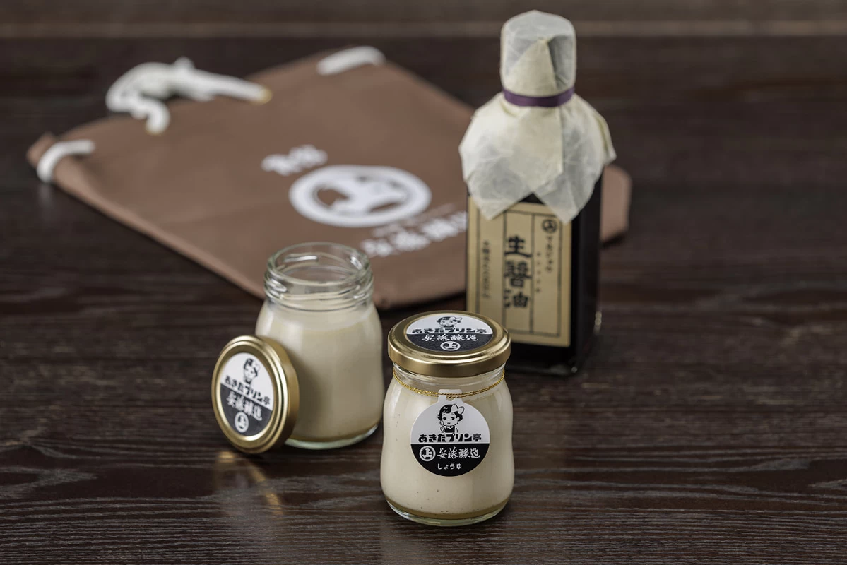 ご当地コラボ「しょうゆプリン」