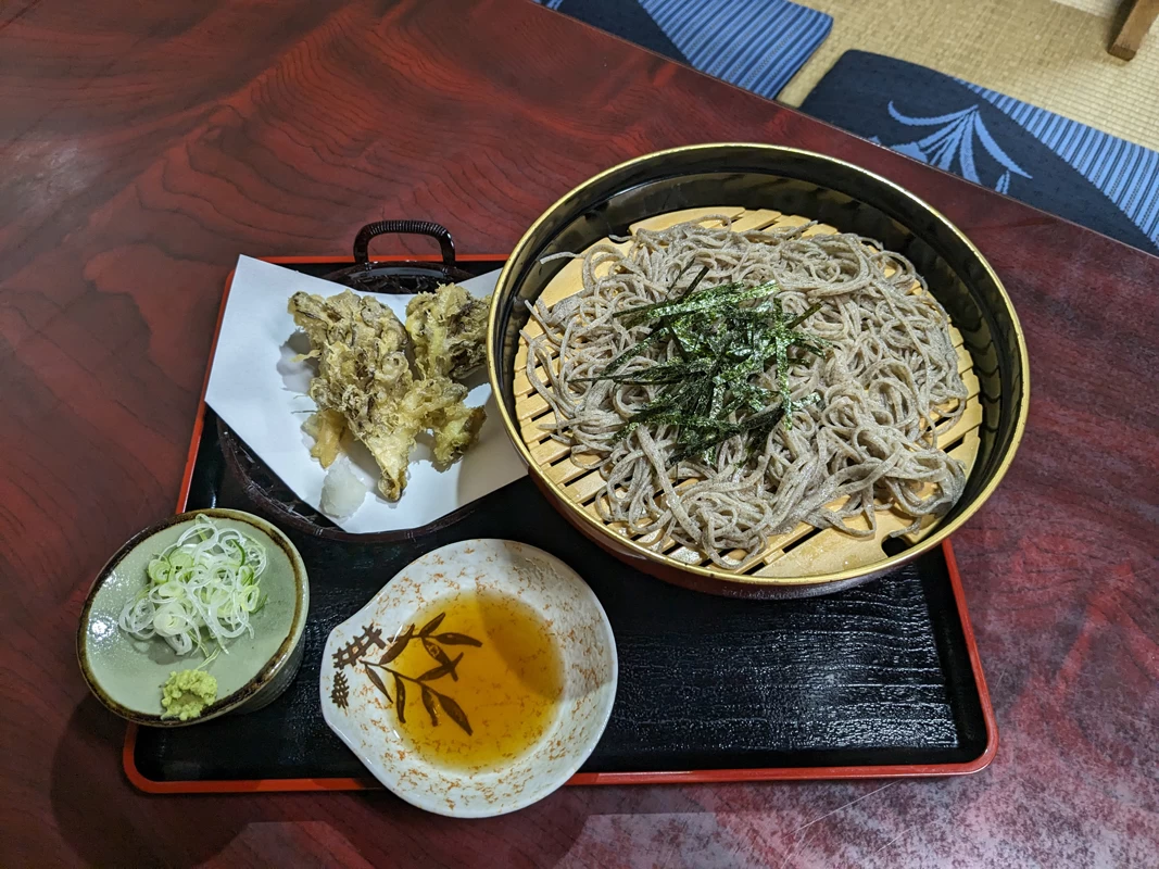 舞茸天ざる
