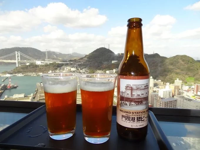 景色と美味しいビール