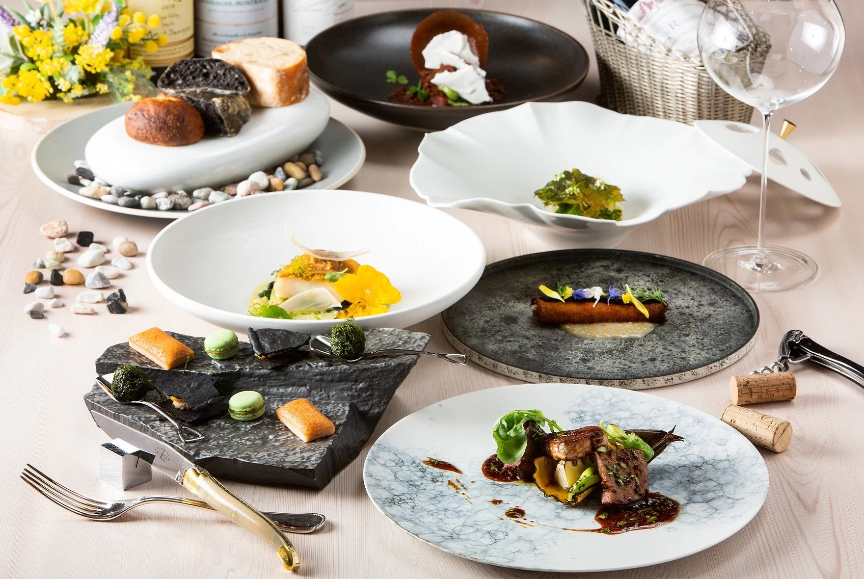 Hommage　地元への敬意を表したオリジナルコース（9品）