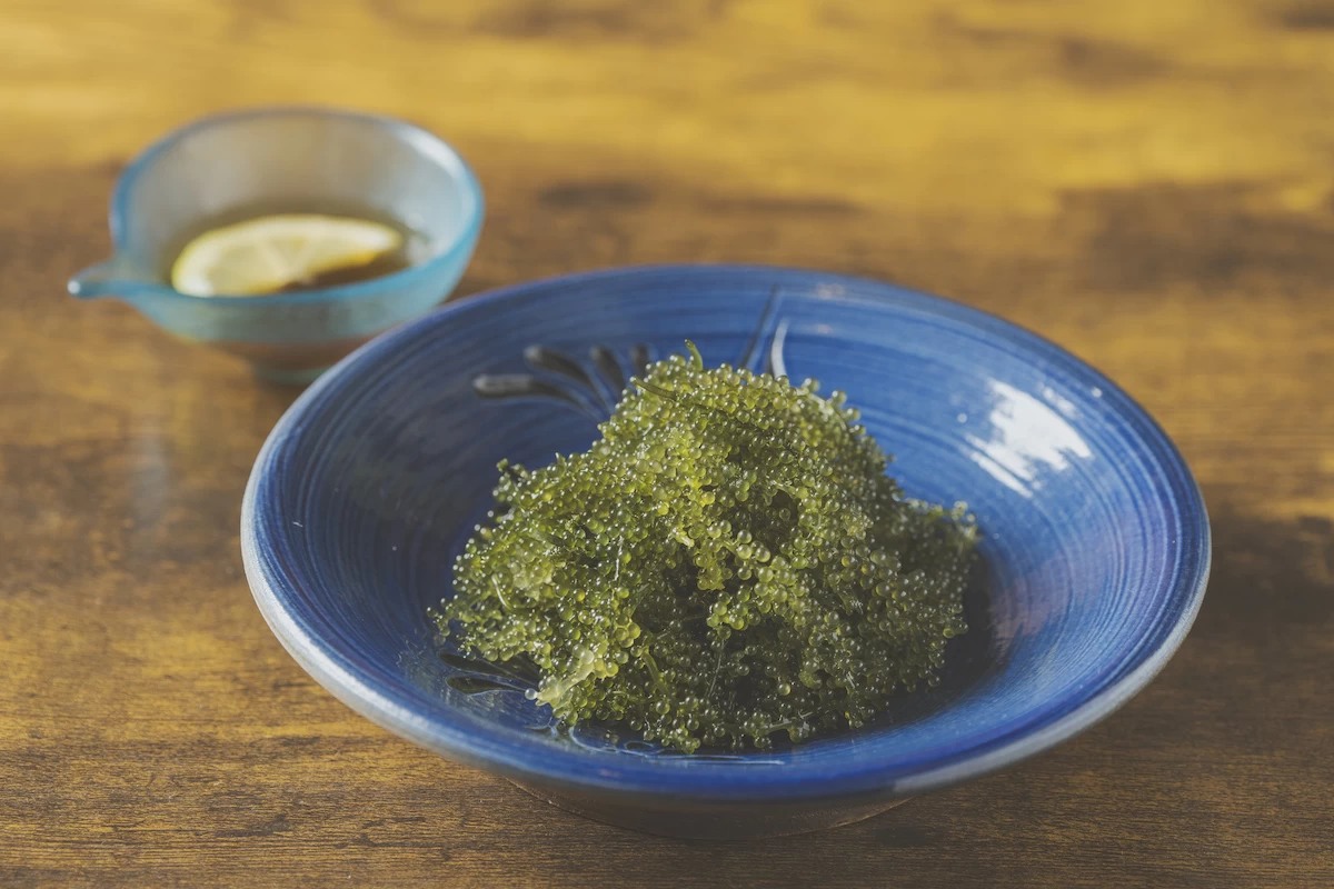 プチプチ食感がたまらない海ぶどう