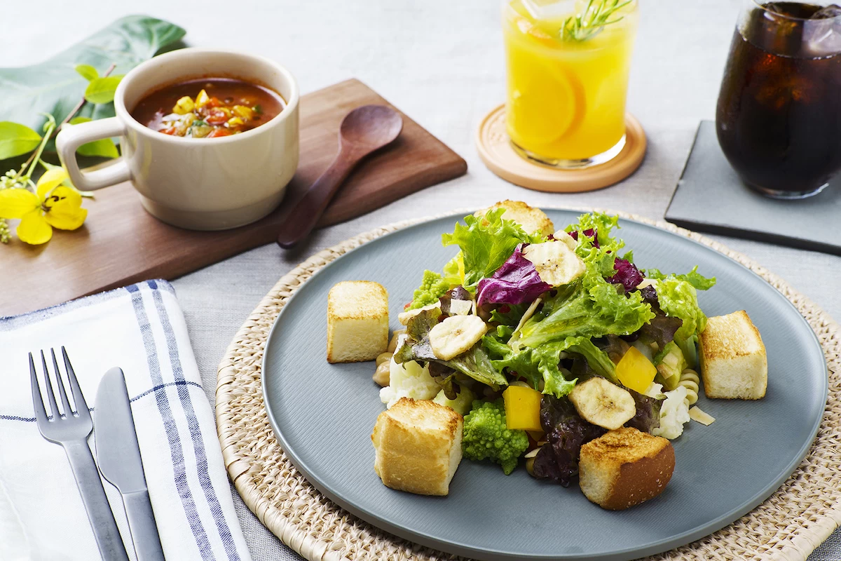 新鮮な野菜たっぷり！ 「サラダプレート」