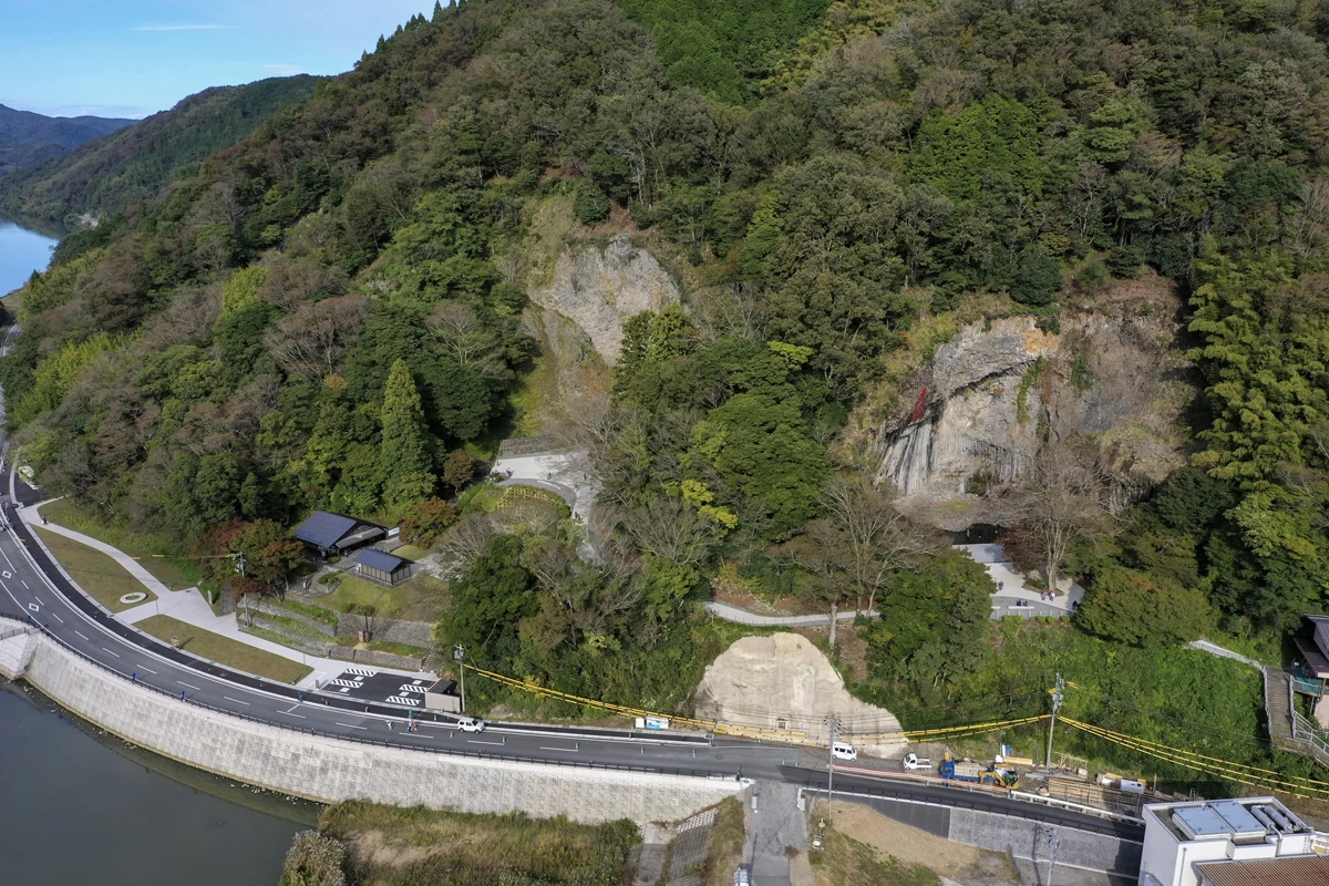 玄武洞公園全景
