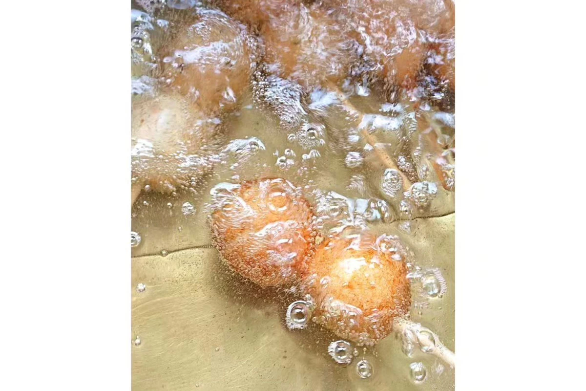 揚げたてのねり天が絶品