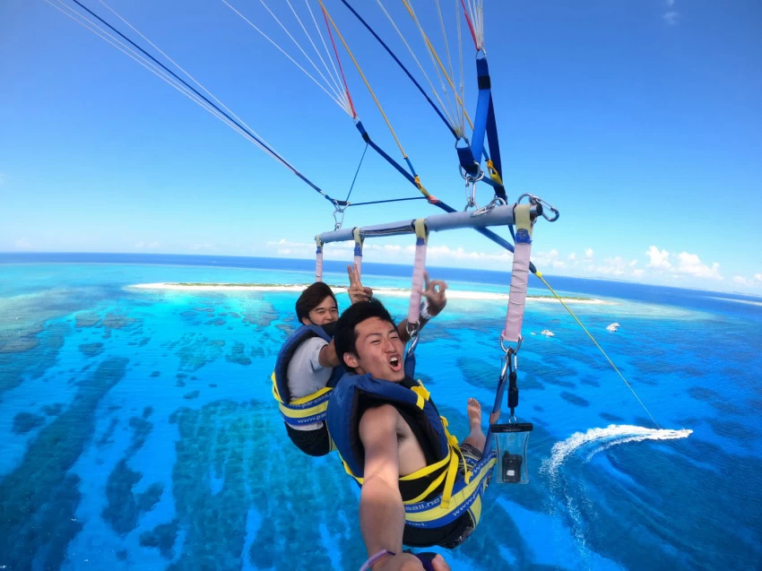絶景パラセーリング体験