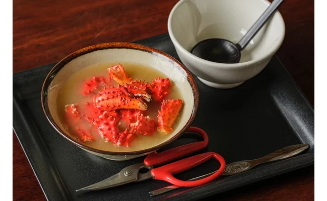 カニの味噌汁「てっぽう汁」