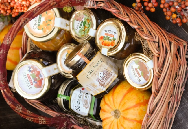 庭園の水車小屋アチェロではお洒落な食品を販売