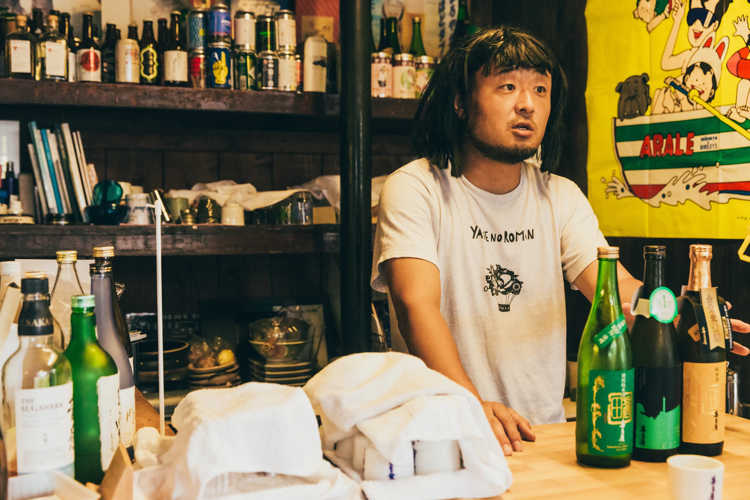 酒塾塾長・キノハチ先生は、海外で日本酒ソムリエとしても活動していたそう