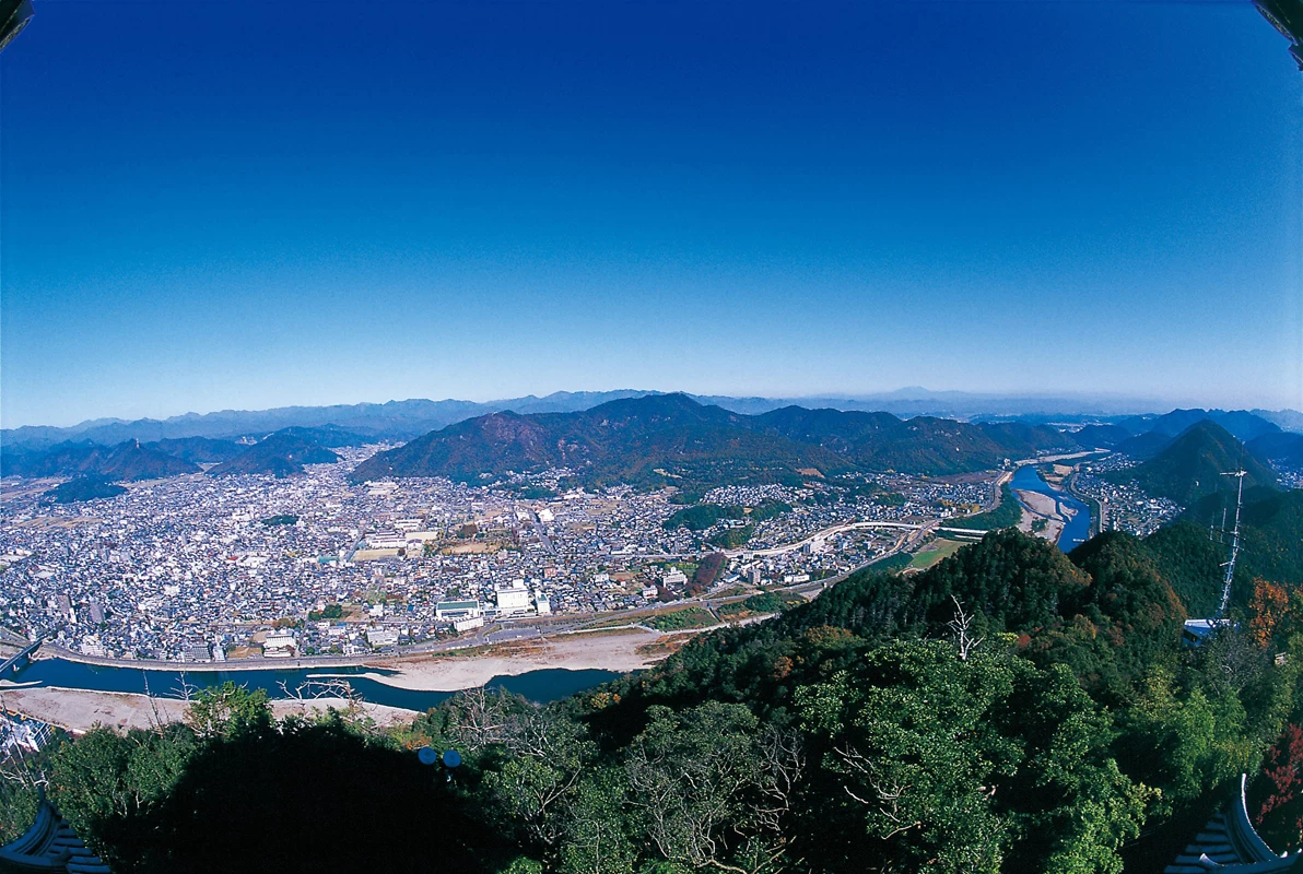 岐阜城からの眺望